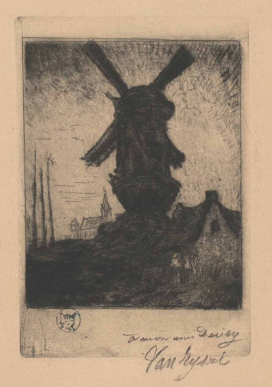 Moulin du Nord dans la vallée de la Creuse - Paul Ferdinand Gachet