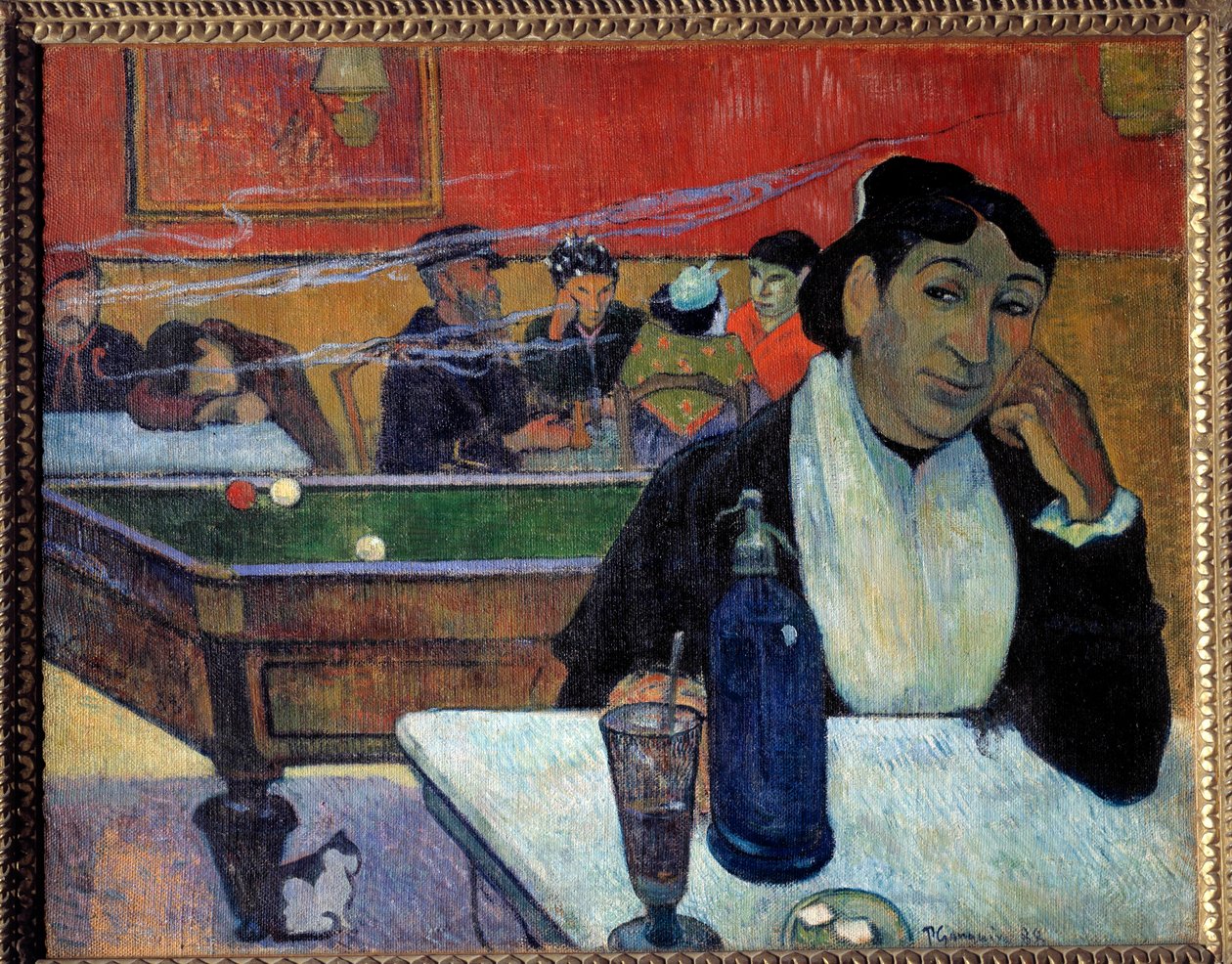 Au café (Arles) - Paul Gauguin