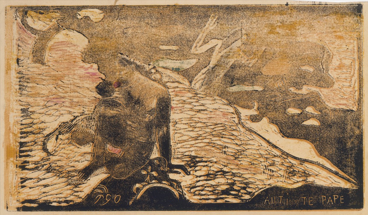 Auti Te Pape - Paul Gauguin