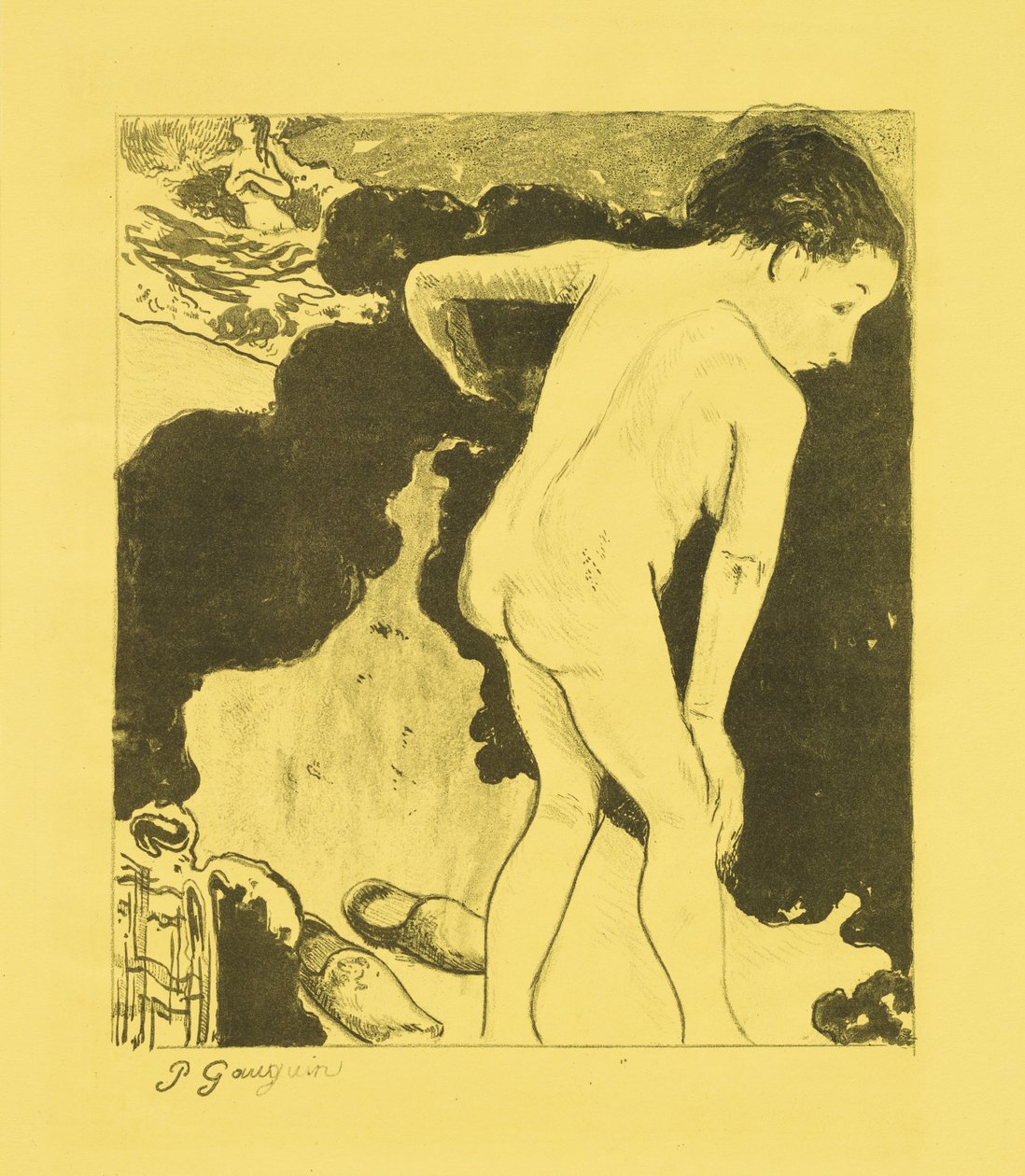 Bretonische Badende - Paul Gauguin