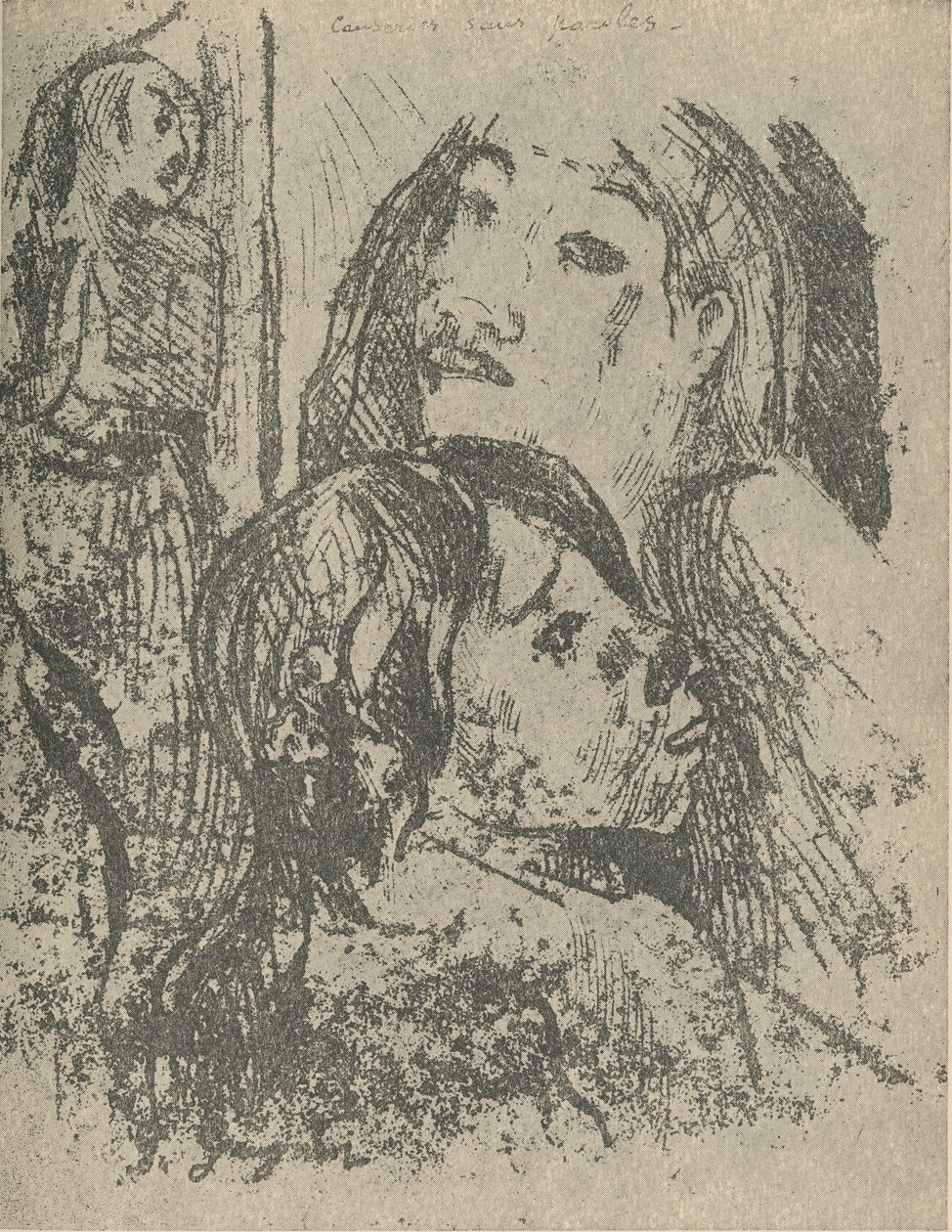 Conversation sans mots, 1936 - Paul Gauguin