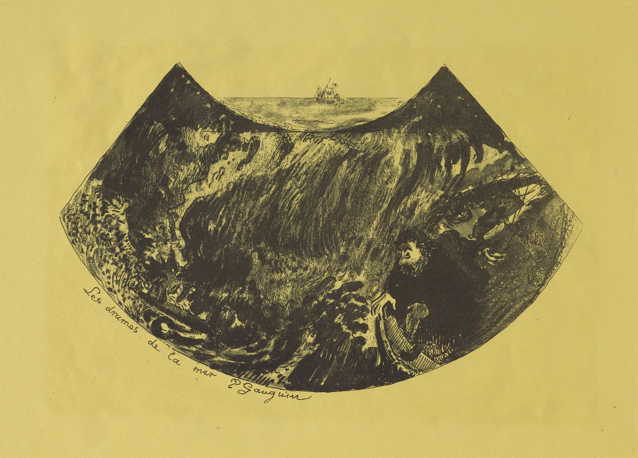 Drames de la mer : Une descente dans le Maelström - Paul Gauguin