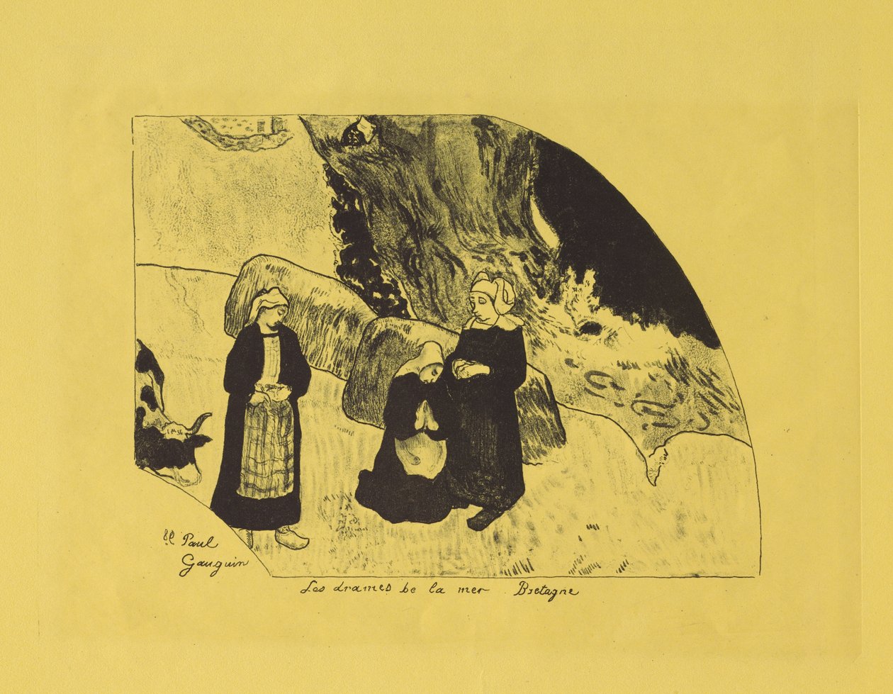 Dramen des Meeres: Bretagne - Paul Gauguin
