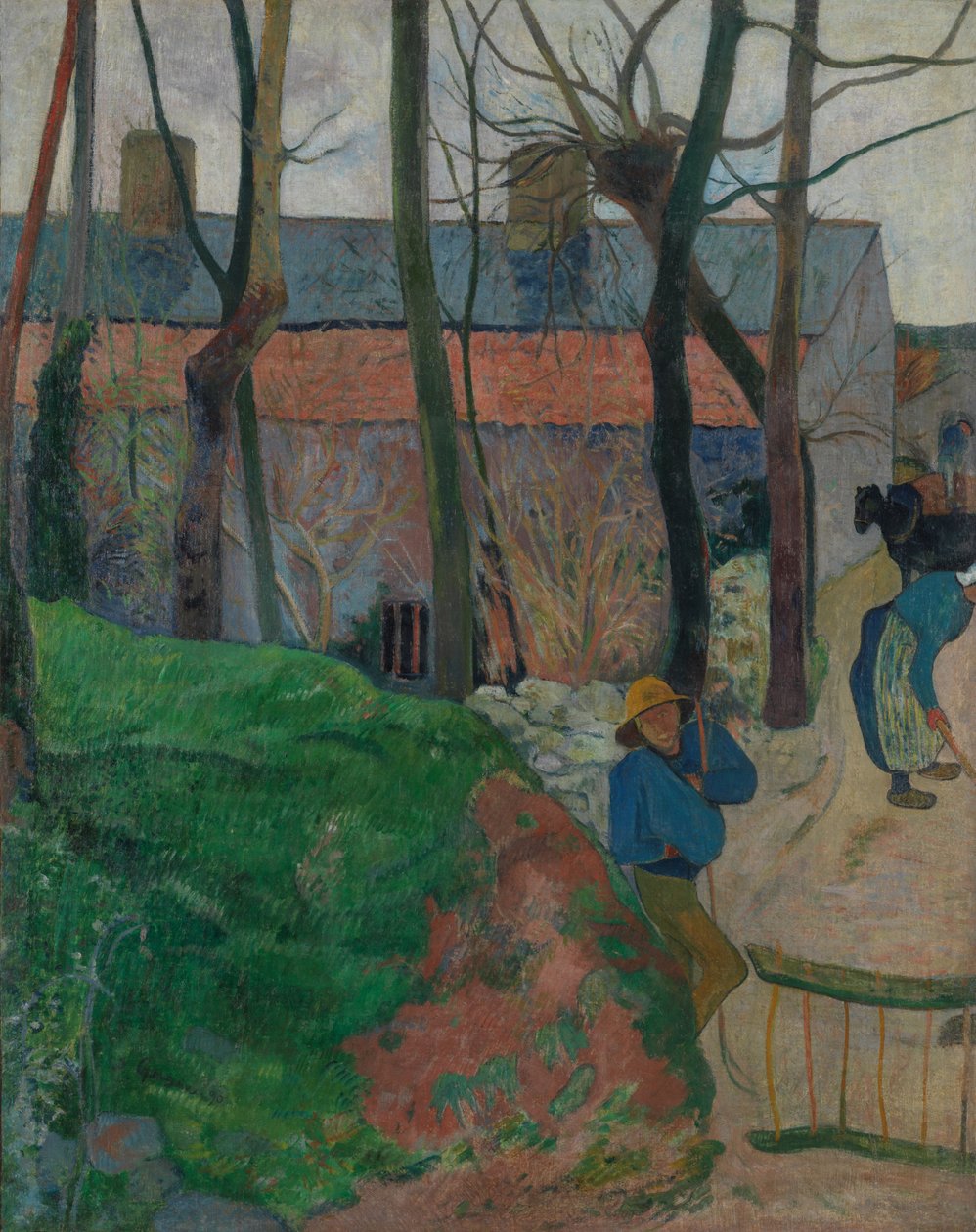 Maisons à Le Pouldu - Paul Gauguin