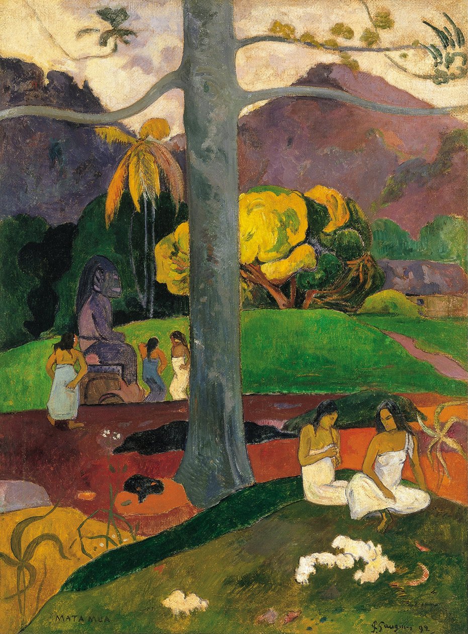Aux temps anciens - Paul Gauguin