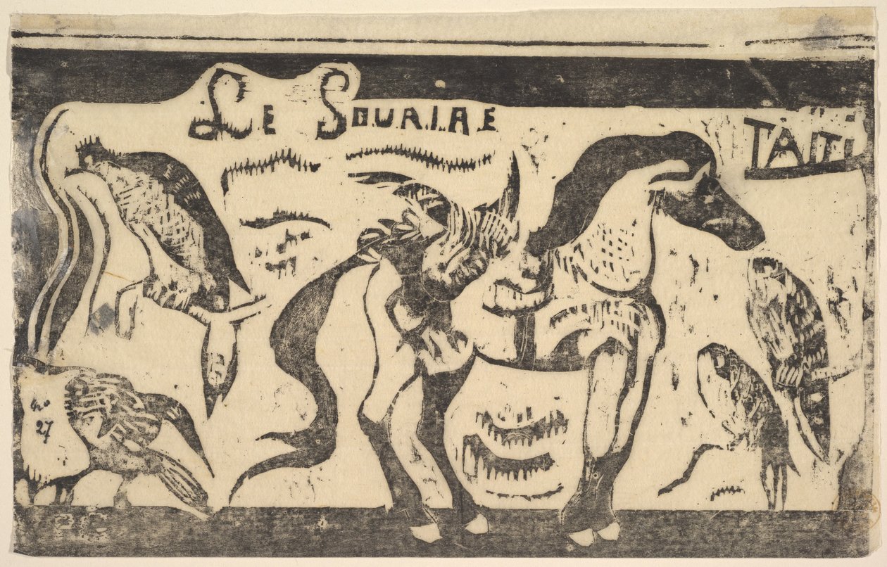 Le Sourire, Sourire de Tahiti, Tahiti, décembre 1899 - Paul Gauguin