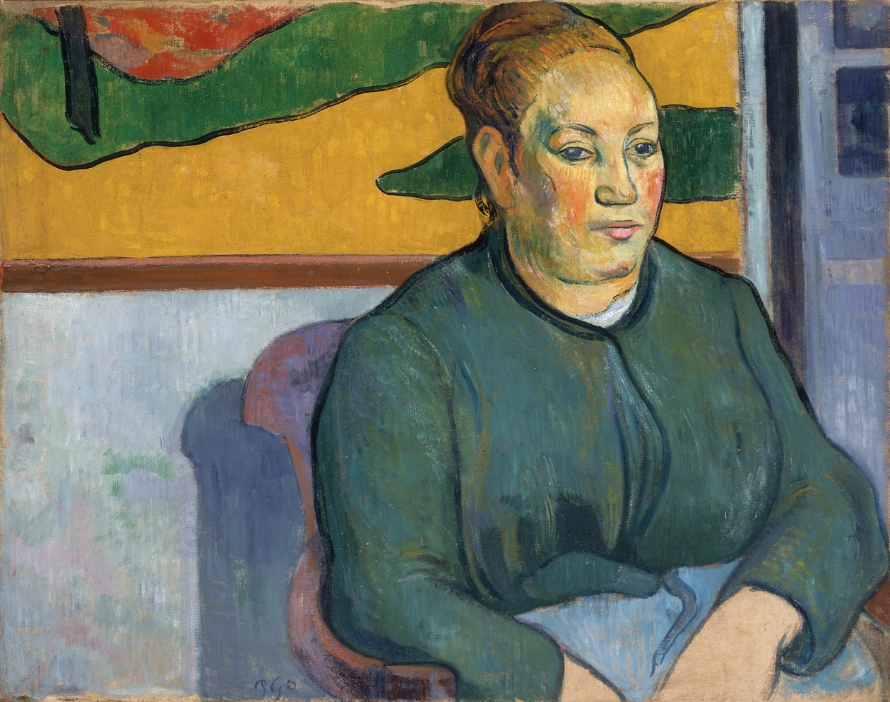 Madame Roulin, novembre 1888 (huile sur toile) - Paul Gauguin