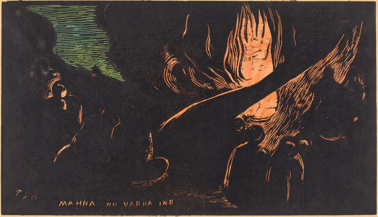 Mahna no Varua Ino (Le Diable parle) - Paul Gauguin