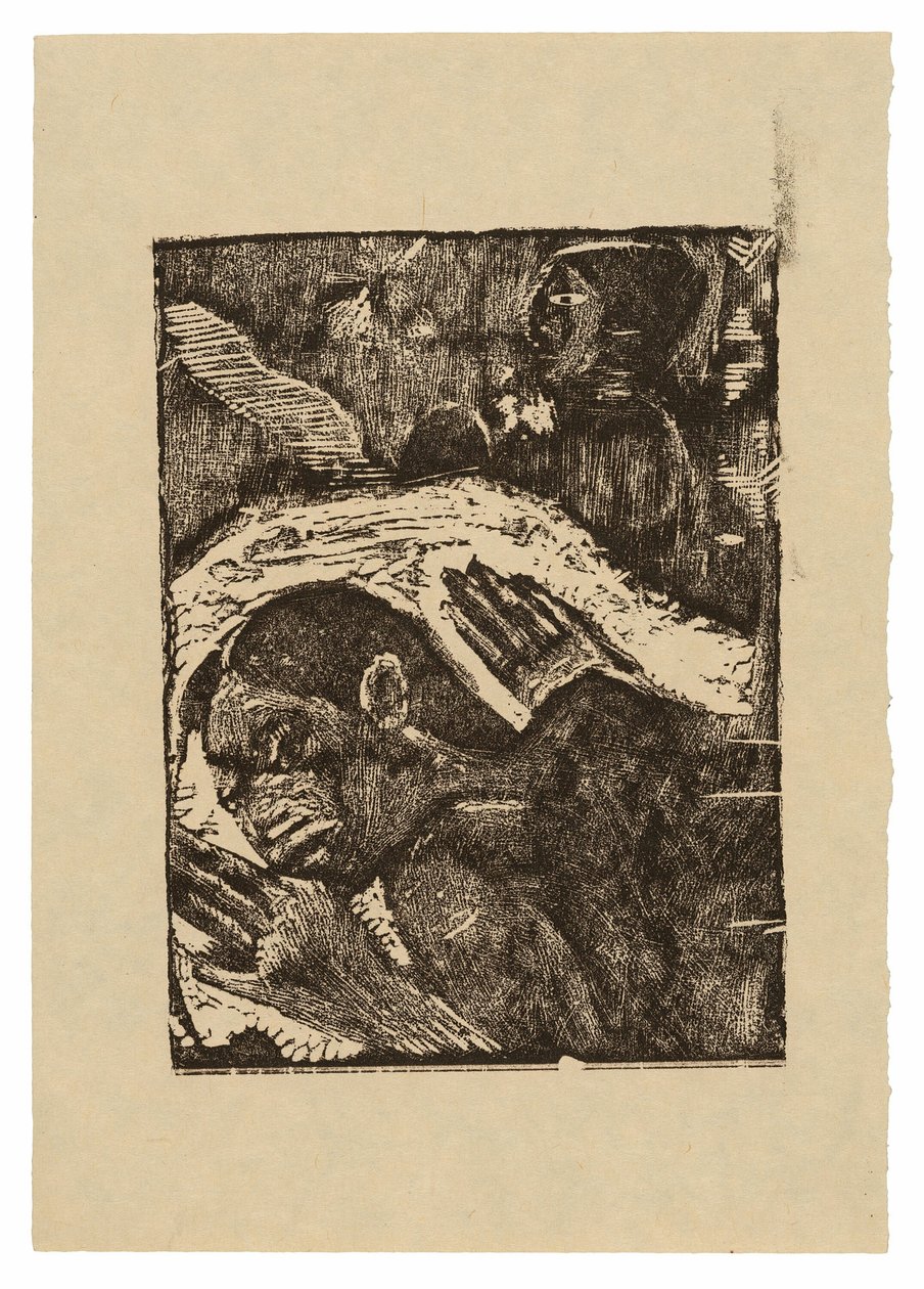 Manao tupapau (Elle pense au fantôme ou le fantôme pense à elle) - Paul Gauguin