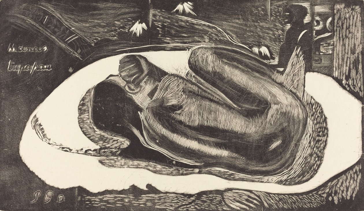 Manoa Tupapau Elle est hantée par un esprit - Paul Gauguin