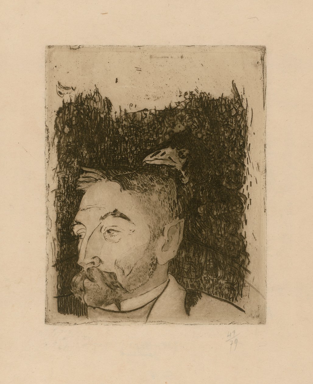 Portrait de Stéphane Mallarmé - Paul Gauguin