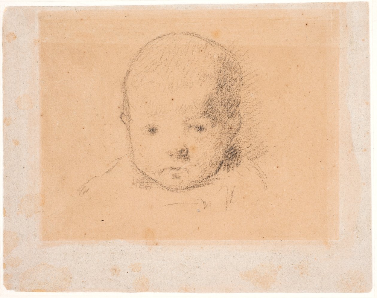 Porträt des Sohnes des Künstlers Clovis, geboren am 10. Mai 1879 - Paul Gauguin