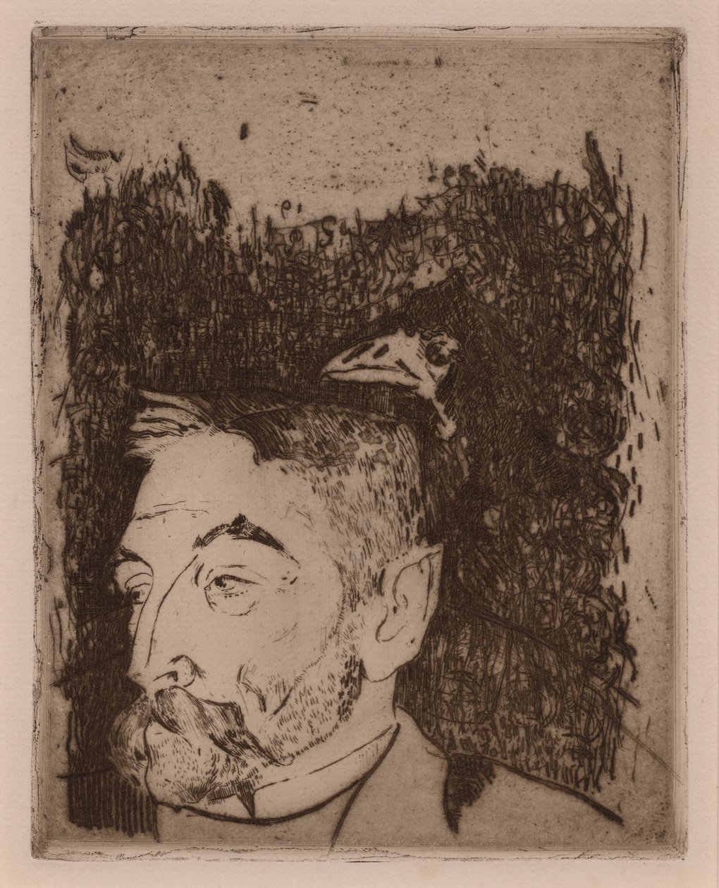 Portrait of Stéphane Mallarmé - Paul Gauguin