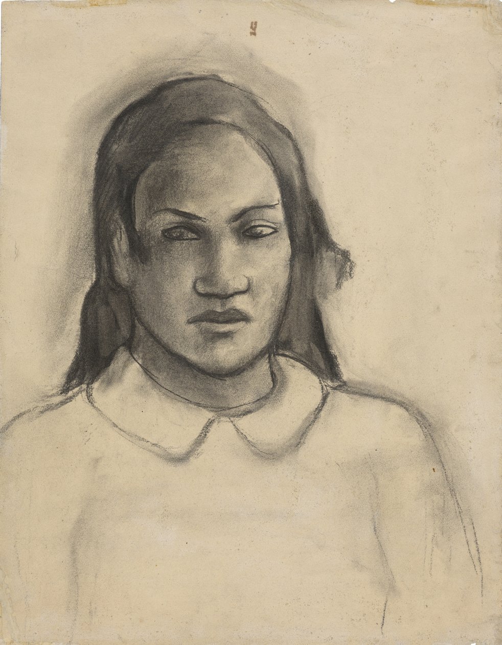 Portrait de Tehamana, 1891-93 - Paul Gauguin