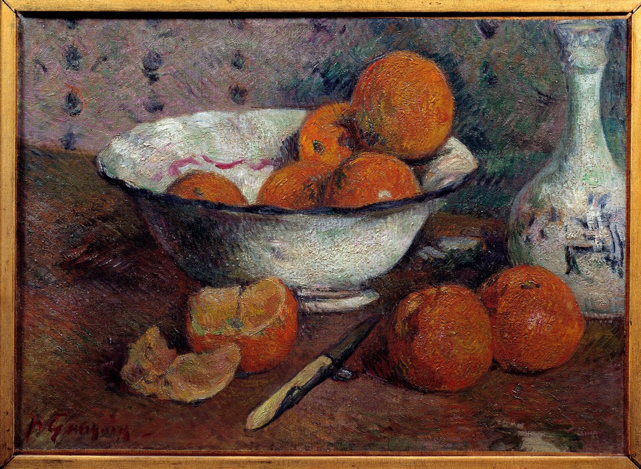 Nature morte avec oranges - Paul Gauguin