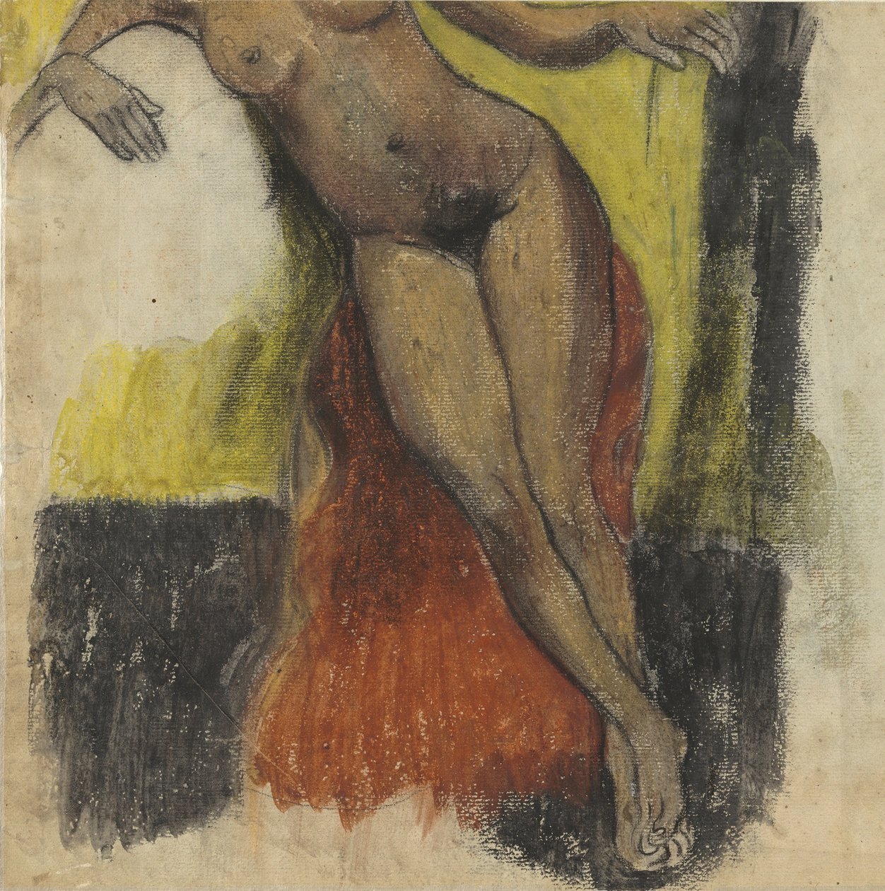 Étude pour Aita tamari vahine Judith te parari - Paul Gauguin