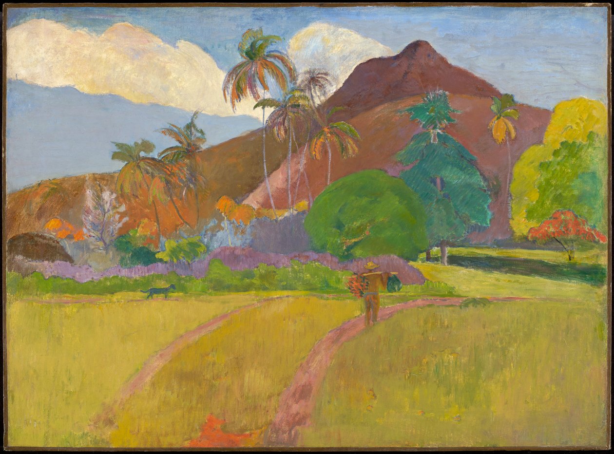 Paysage tahitien - Paul Gauguin