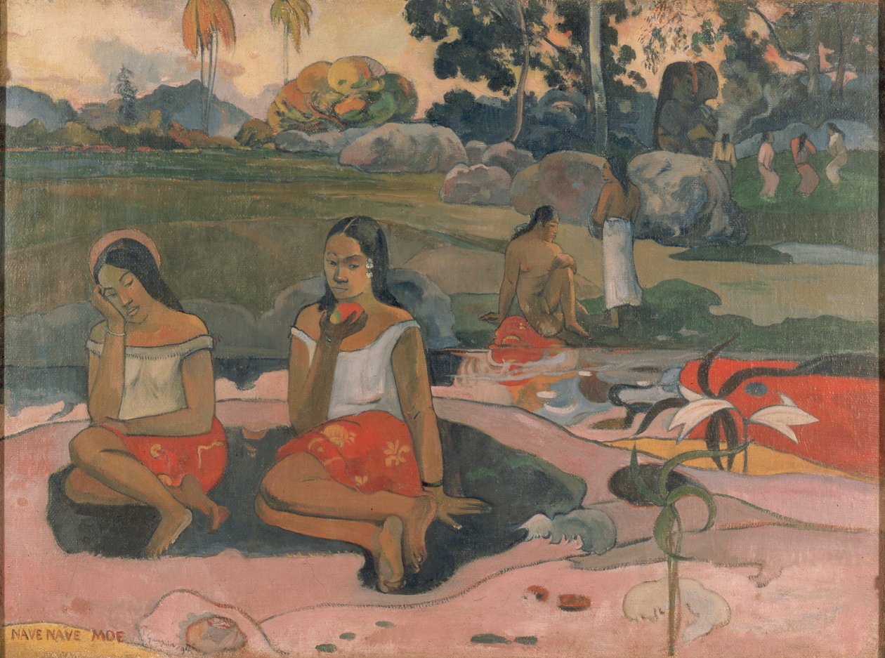 Tahitien :  Nave nave moe Sacred Spring : Doux rêves - Paul Gauguin