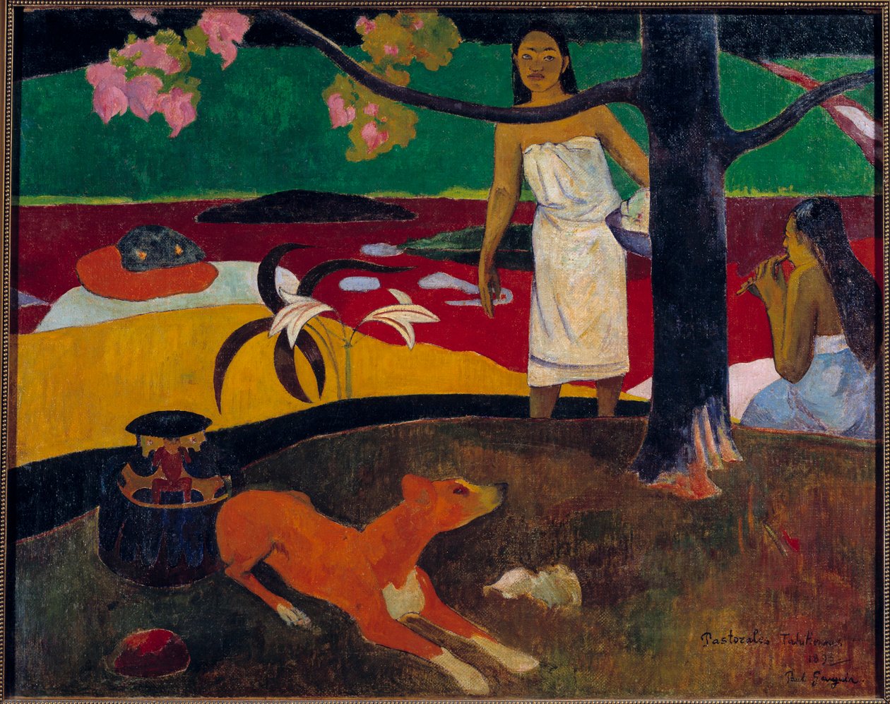 Scène tahitienne - Paul Gauguin