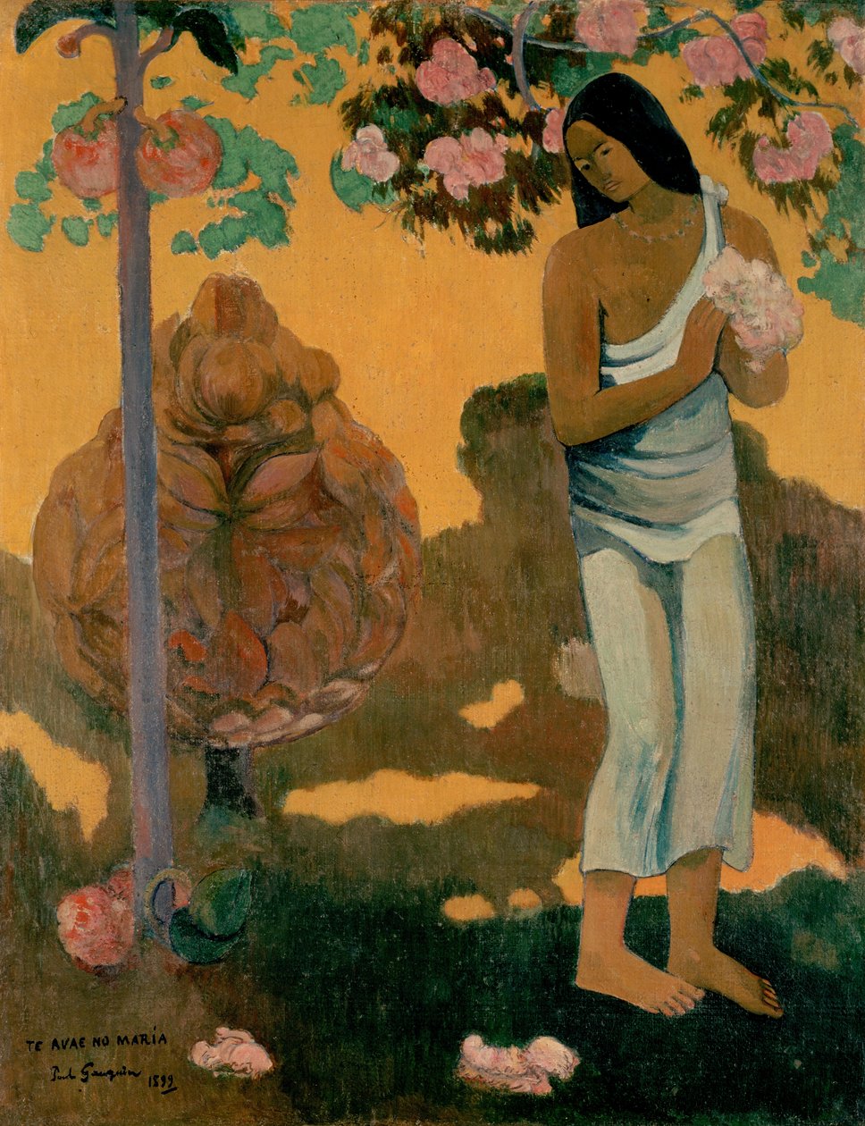 Tahitien :  Te avae no Maria Le mois de Marie - Paul Gauguin