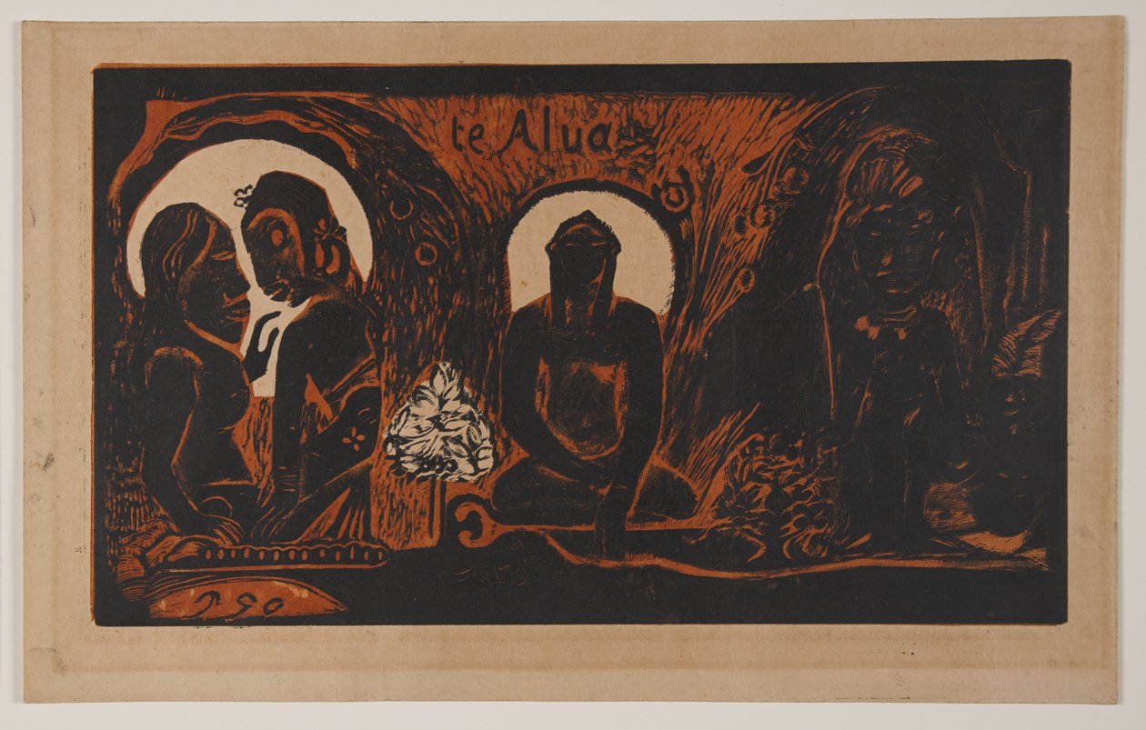 Te Atua (Les Dieux) - Paul Gauguin