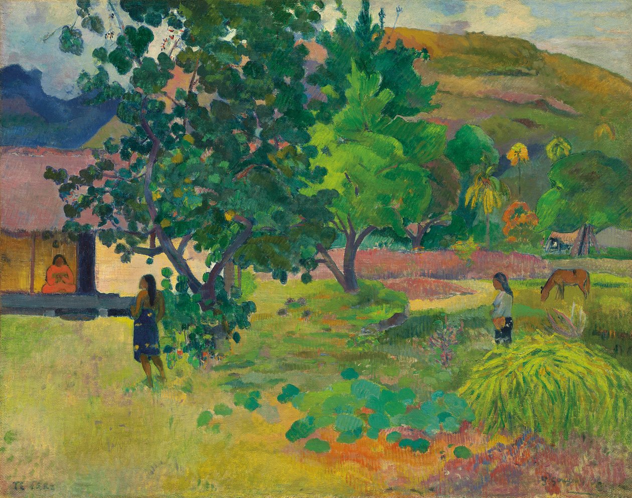 Te Fare (La maison) - Paul Gauguin