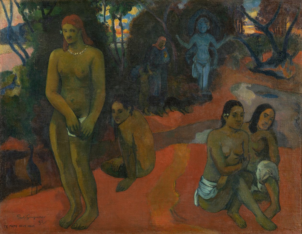 Te Pape Nave Nave (Eaux Délectables) - Paul Gauguin