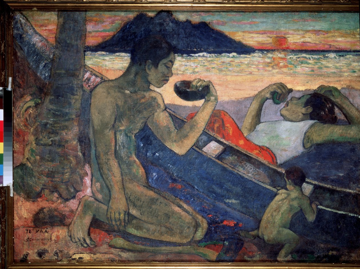 Te Vaa (Le Canoë) - Paul Gauguin