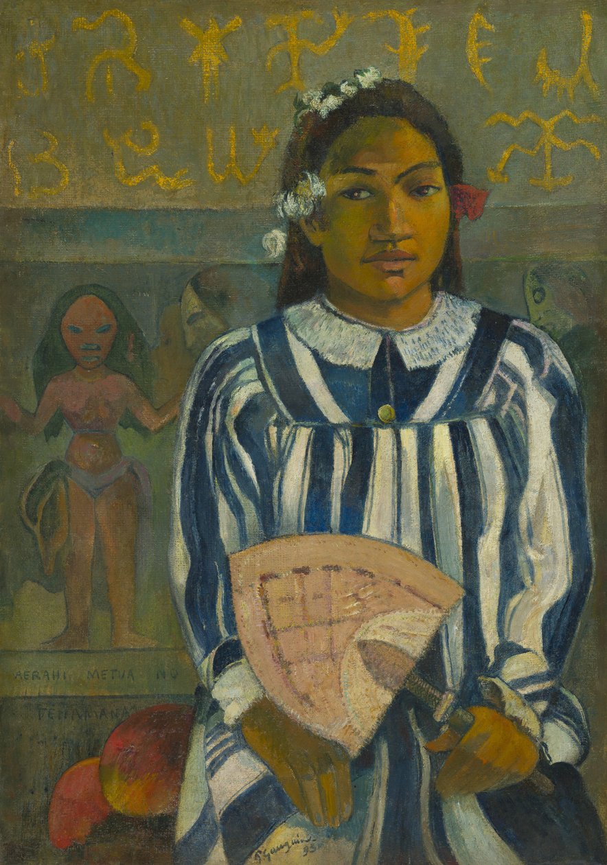 Les Ancêtres de Tehamana ou Tehamana a Beaucoup de Parents (Merahi metua no Tehamana) - Paul Gauguin