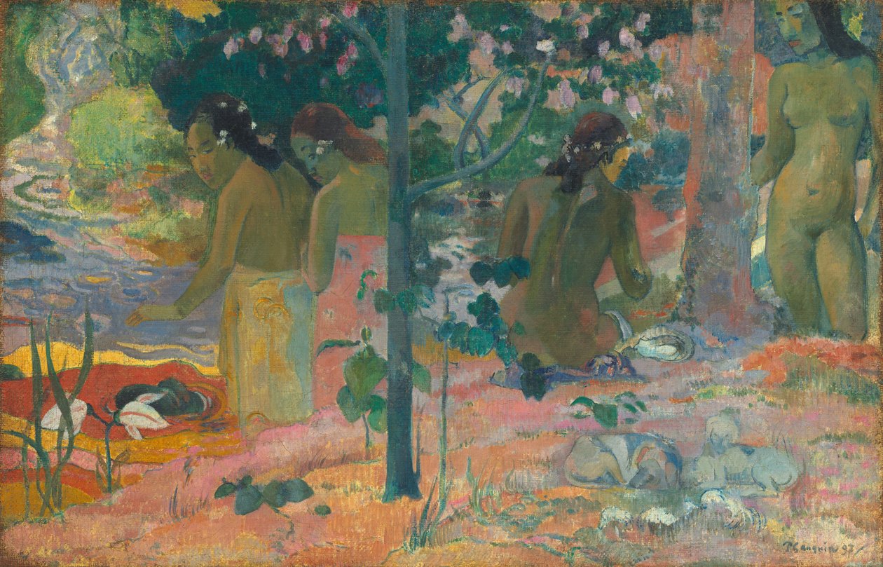 Les Baigneurs - Paul Gauguin