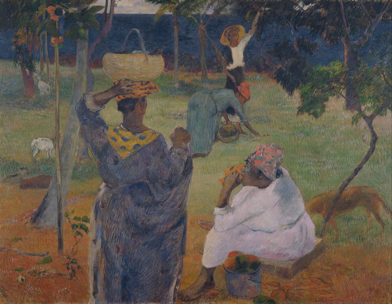 Les manguiers, Martinique - Paul Gauguin