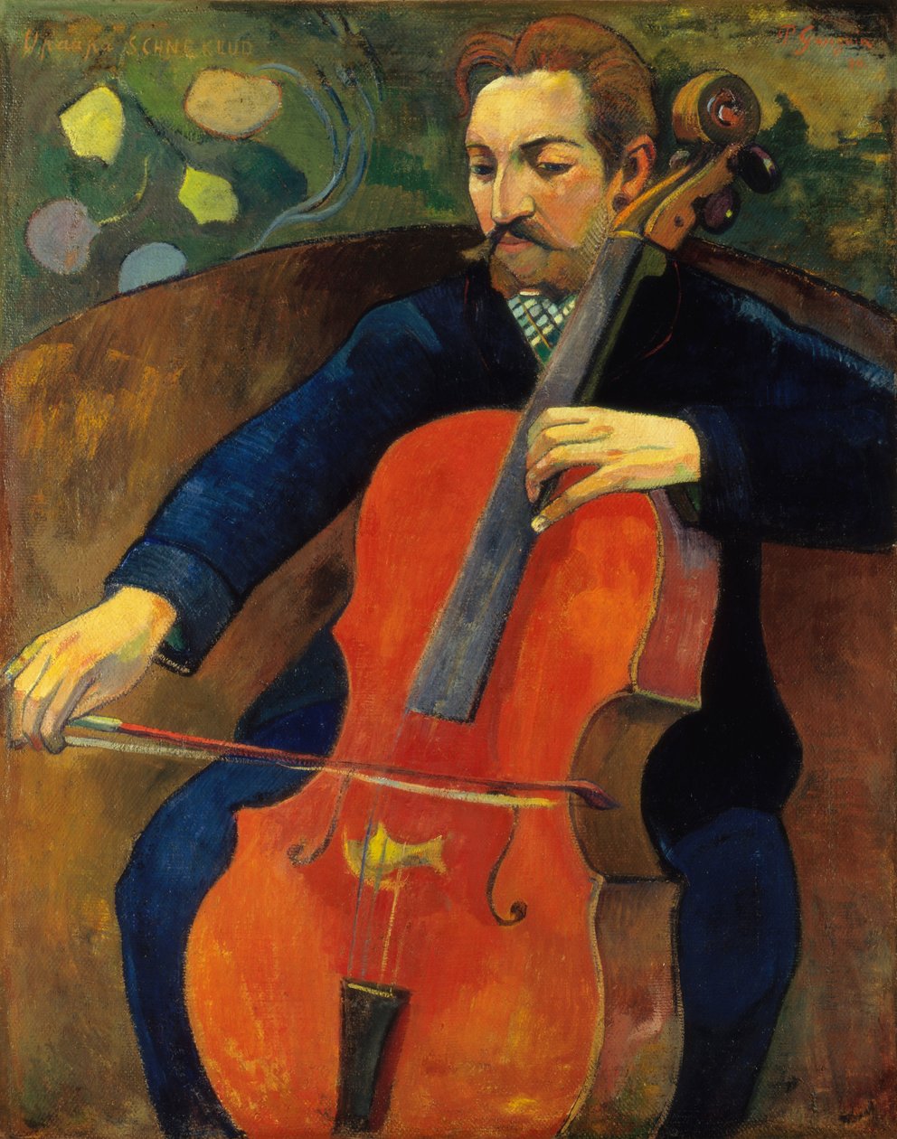 Le violoncelliste - Paul Gauguin