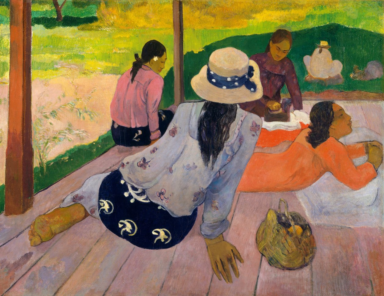 La sieste, vers 1892-94 - Paul Gauguin
