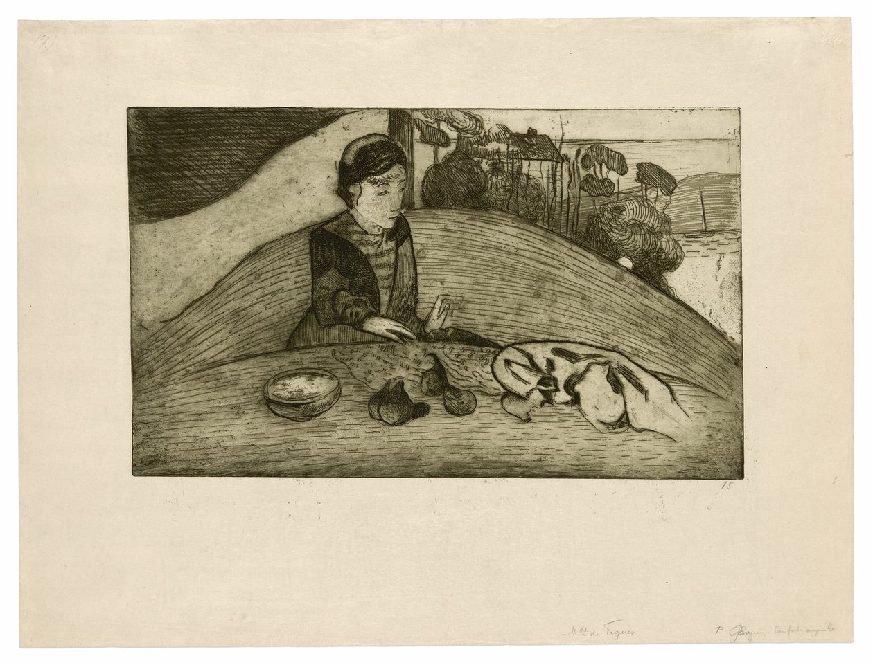 La femme aux figues - Paul Gauguin