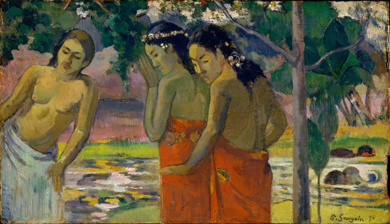 Trois femmes tahitiennes, 1896 - Paul Gauguin