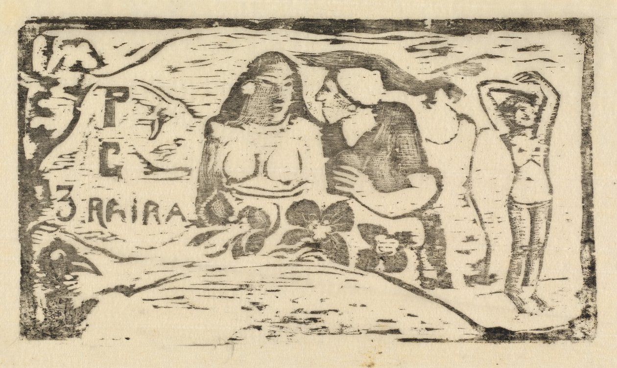 Page de titre pour "Le Sourire" - Paul Gauguin