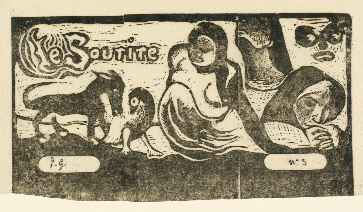 Page de Titre pour "Le Sourire" - Paul Gauguin