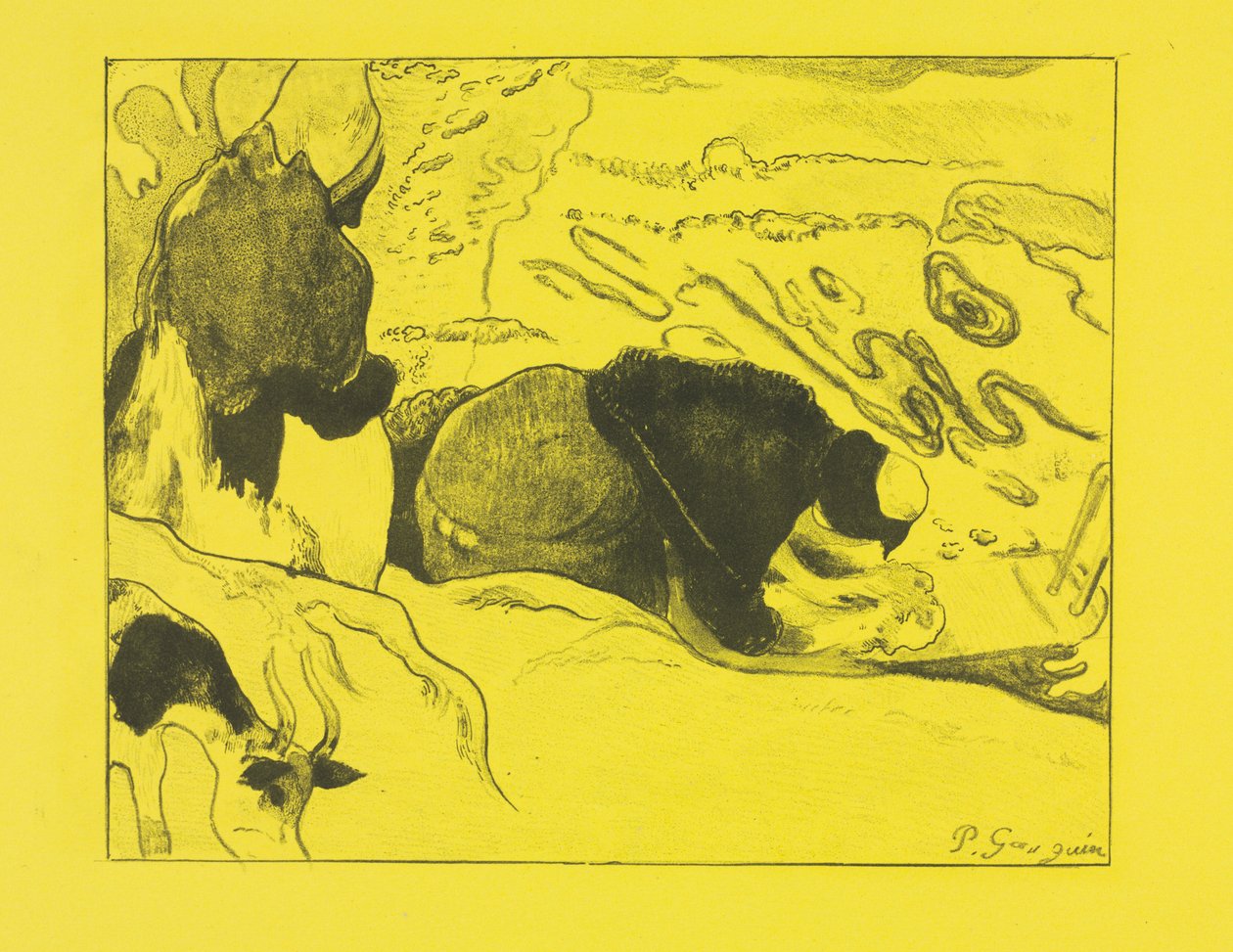 Suite Volpini : Les Laveuses - Paul Gauguin