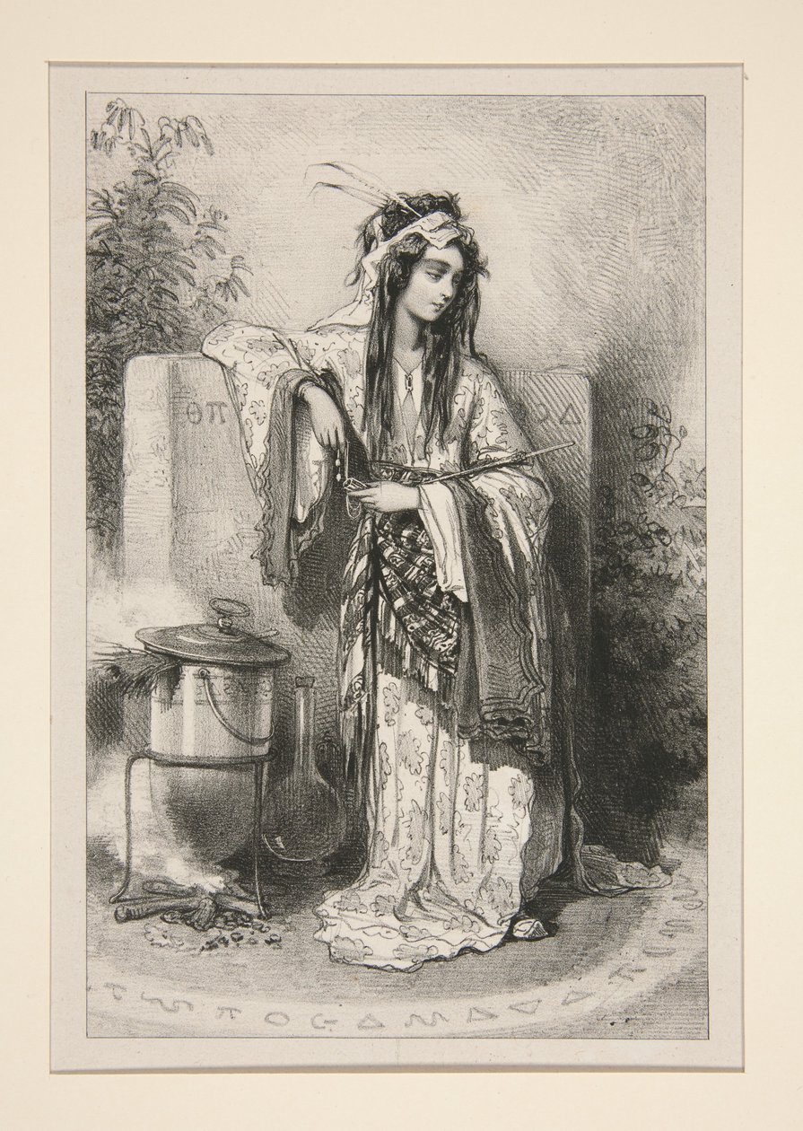 () (MAGICIENNE.) - Paul Gavarni