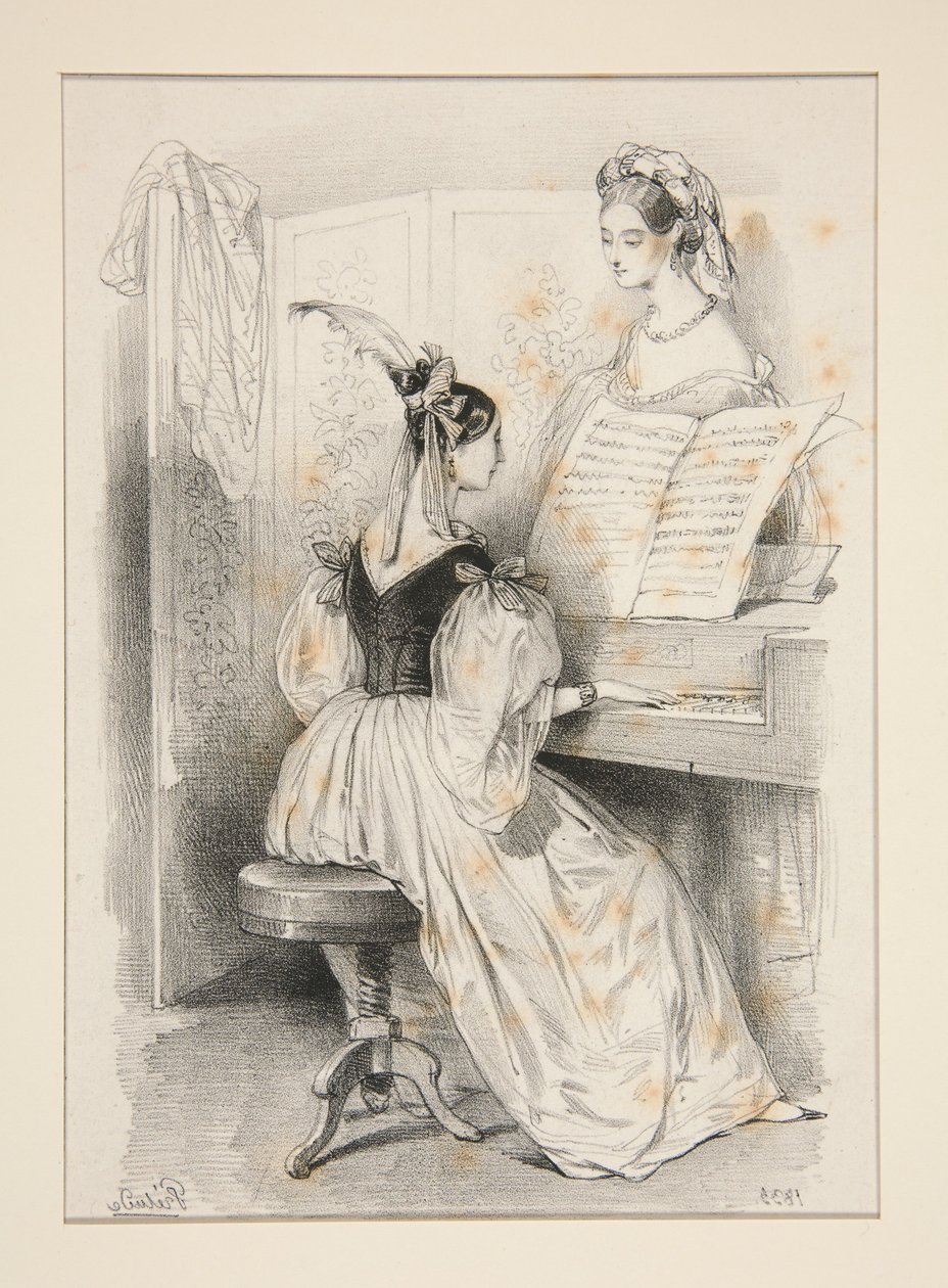 (?) PRÉLUDE. - Paul Gavarni