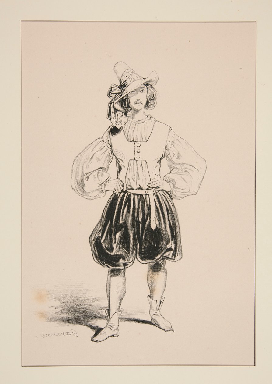 ARCHER. Chapeau de feutre - Paul Gavarni