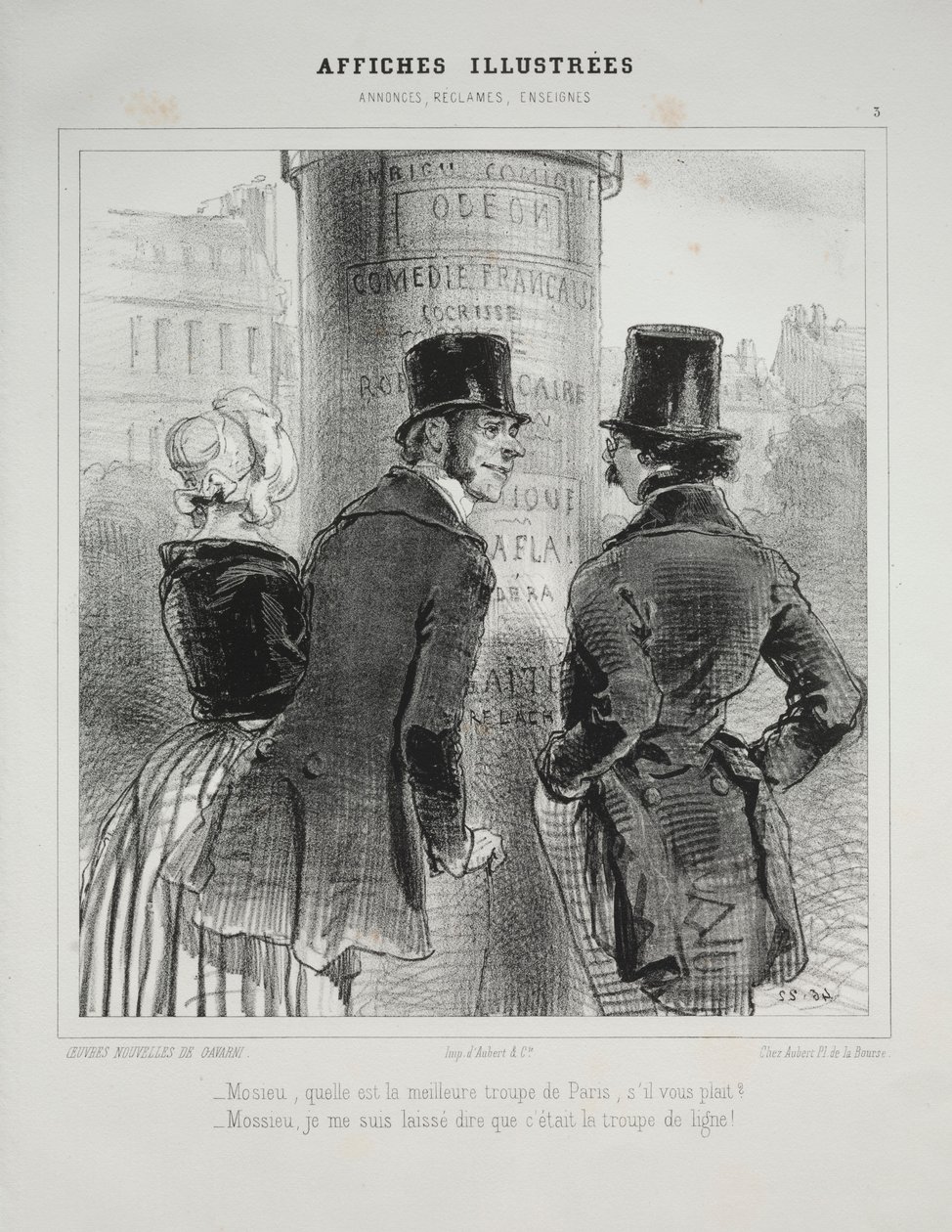 Affiches Illustrées - Paul Gavarni