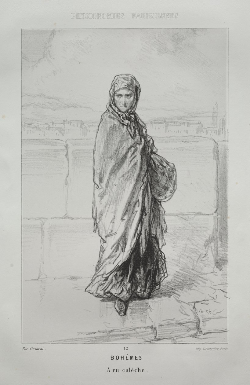 Bohèmes - Paul Gavarni