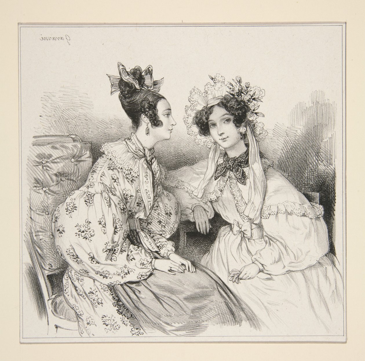 Causerie - Paul Gavarni