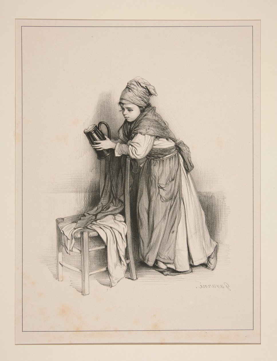 Claudine - Paul Gavarni