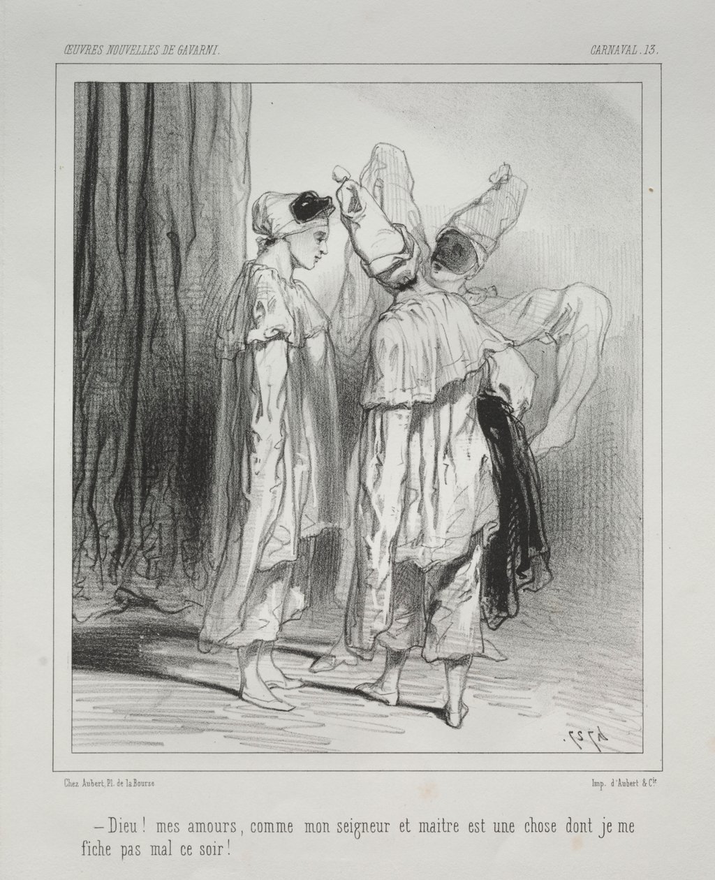 Carnaval - Paul Gavarni