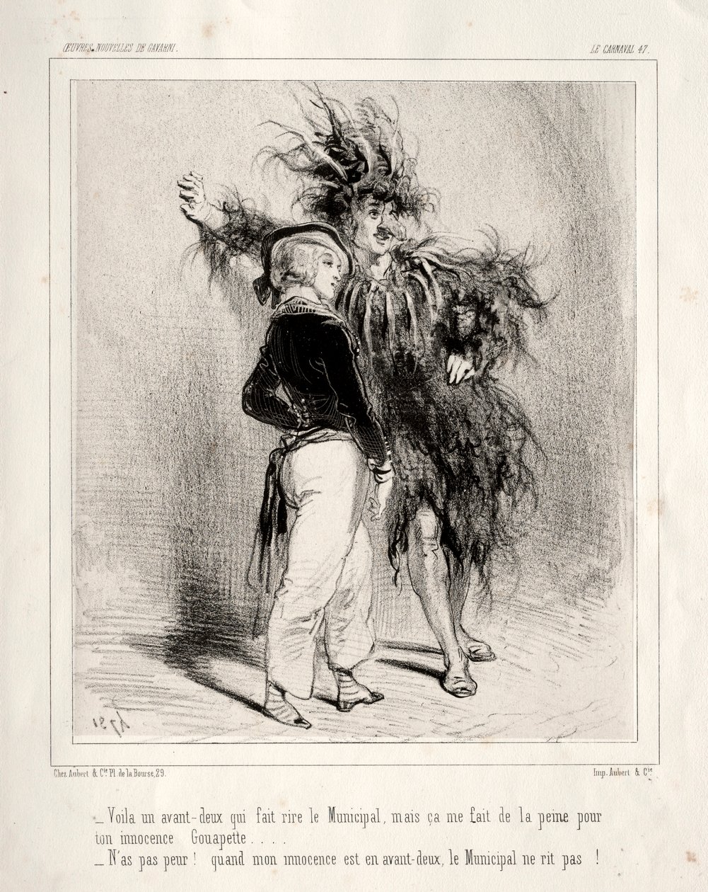 Carnaval - Paul Gavarni
