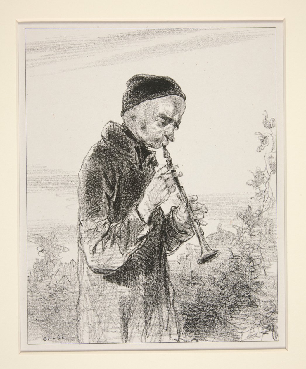 Clarinette - Paul Gavarni