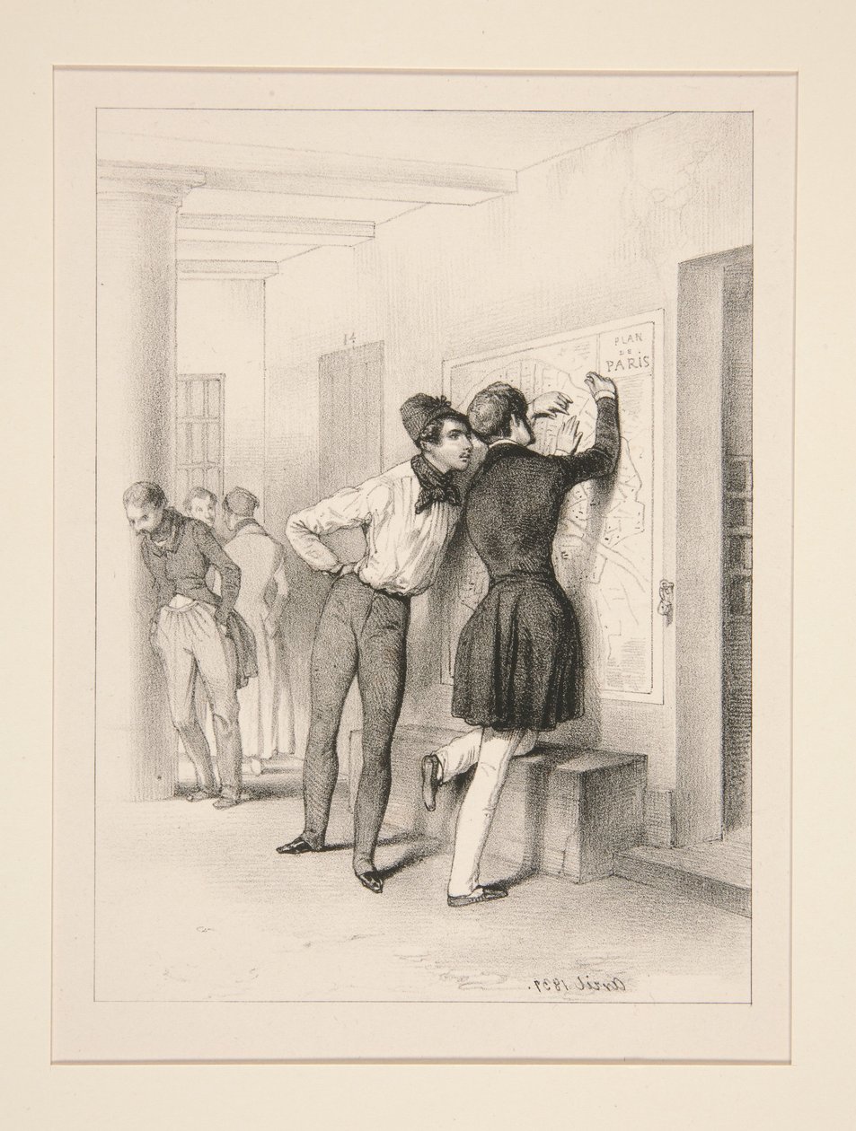Detenus Pour Dettes - Paul Gavarni