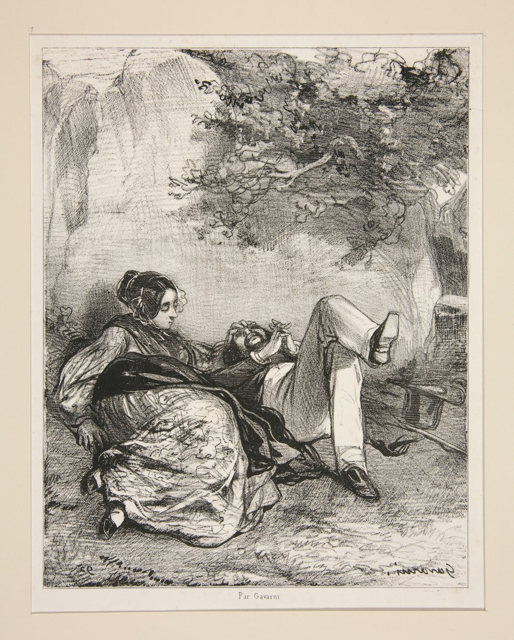 Dodophe et Titine - Paul Gavarni